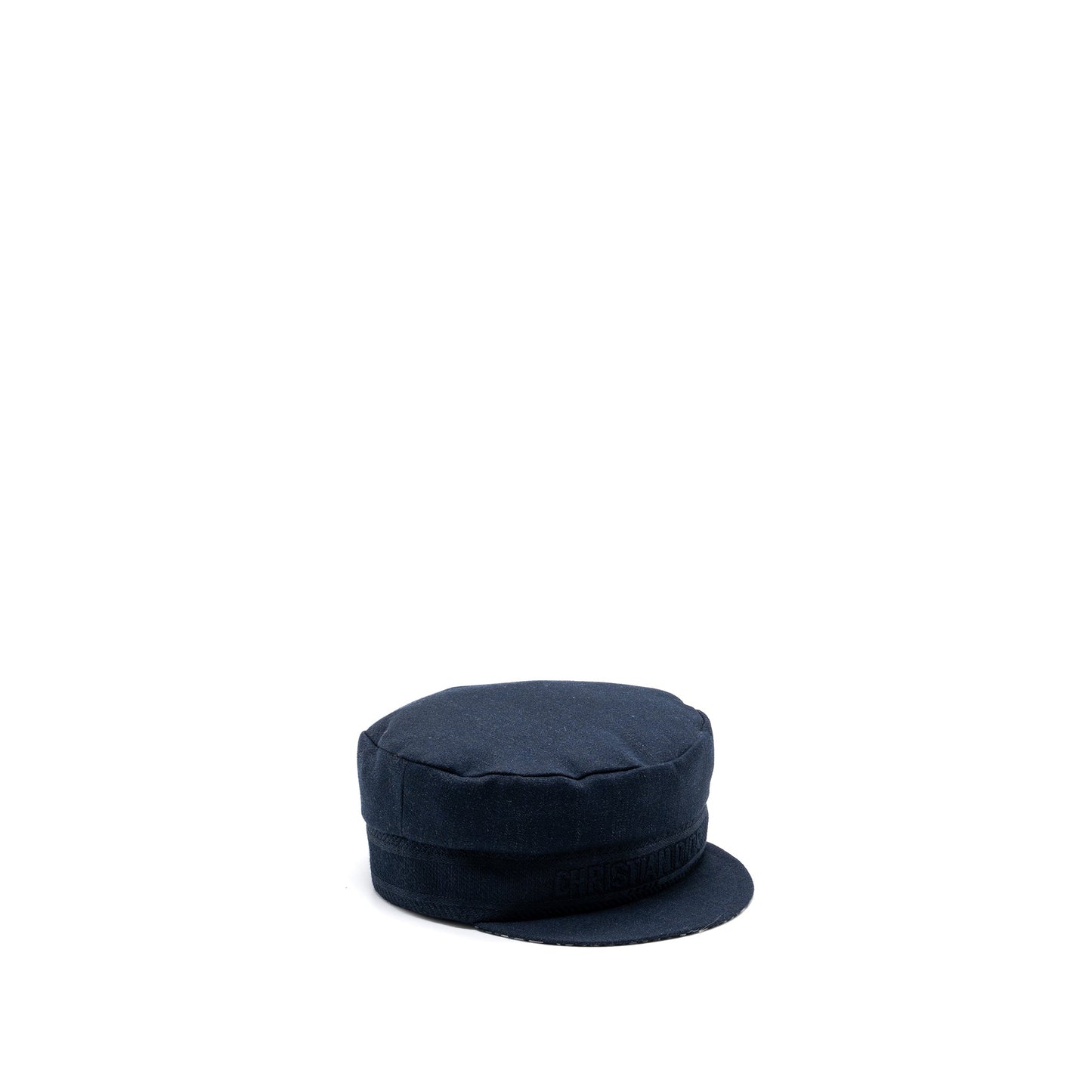 Luxury Dior size 58 cap denim dark blue