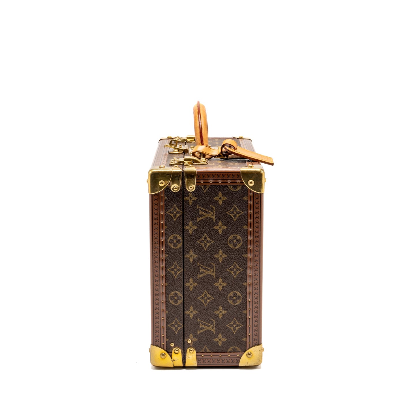 Louis Vuitton Vintage Monogram Tabor 35 Train Case GHW