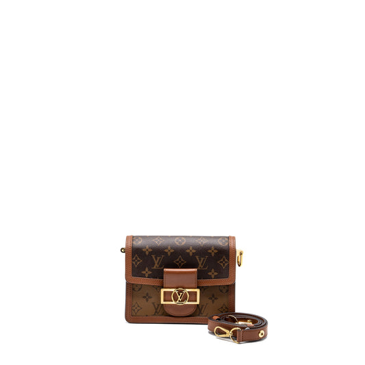 Louis Vuitton Mini Dauphine monogram canvas GHW