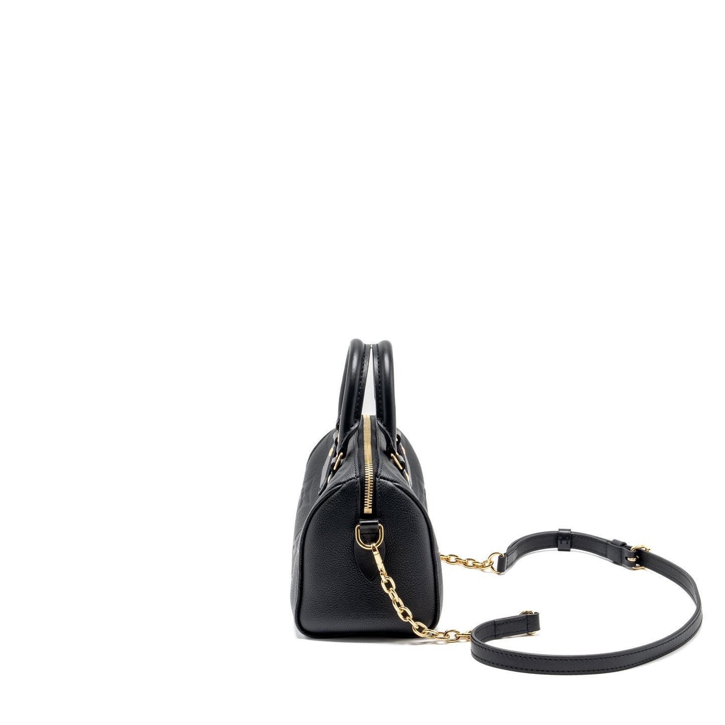 Louis Vuitton Speedy 20 Bandouliere Monogram Empreinte Black GHW