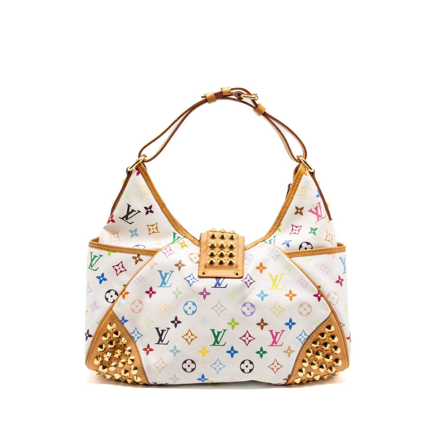 Louis Vuitton Chrissie Shoulder bag monogram canvas white multicolour GHW