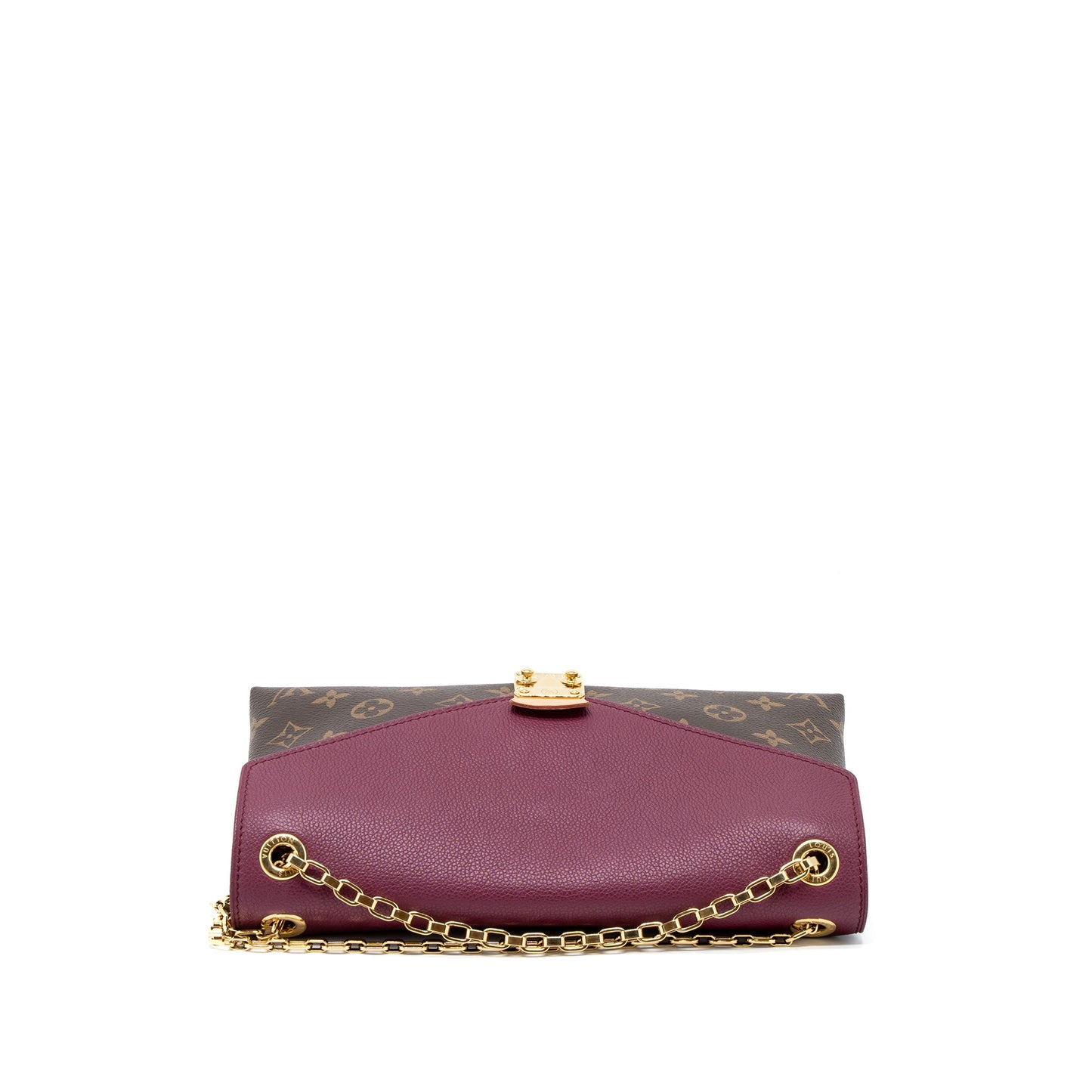 Louis Vuitton Pallas Chain Bag Monogram Canvas/Aurore GHW