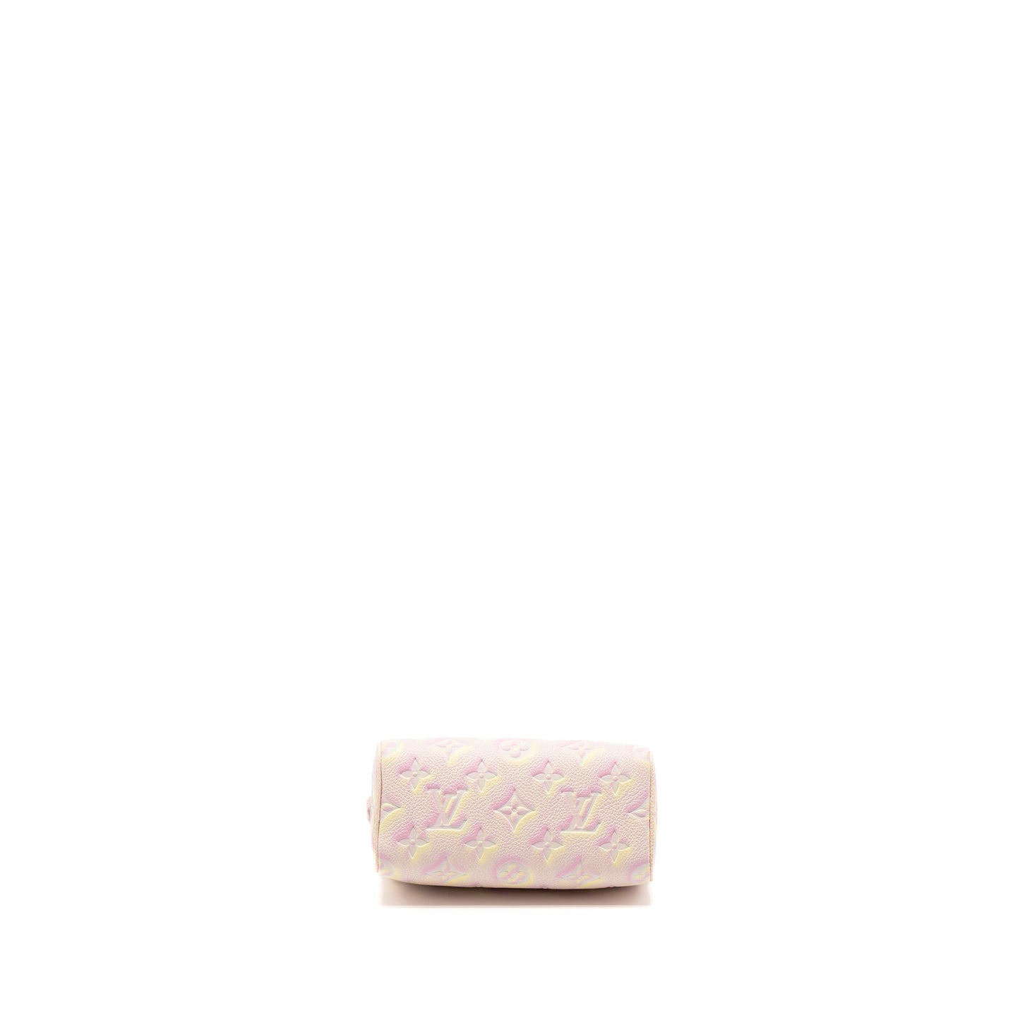 Louis Vuitton Nano Speedy Monogram Empreinte Pink/Multicolour GHW (New Version)