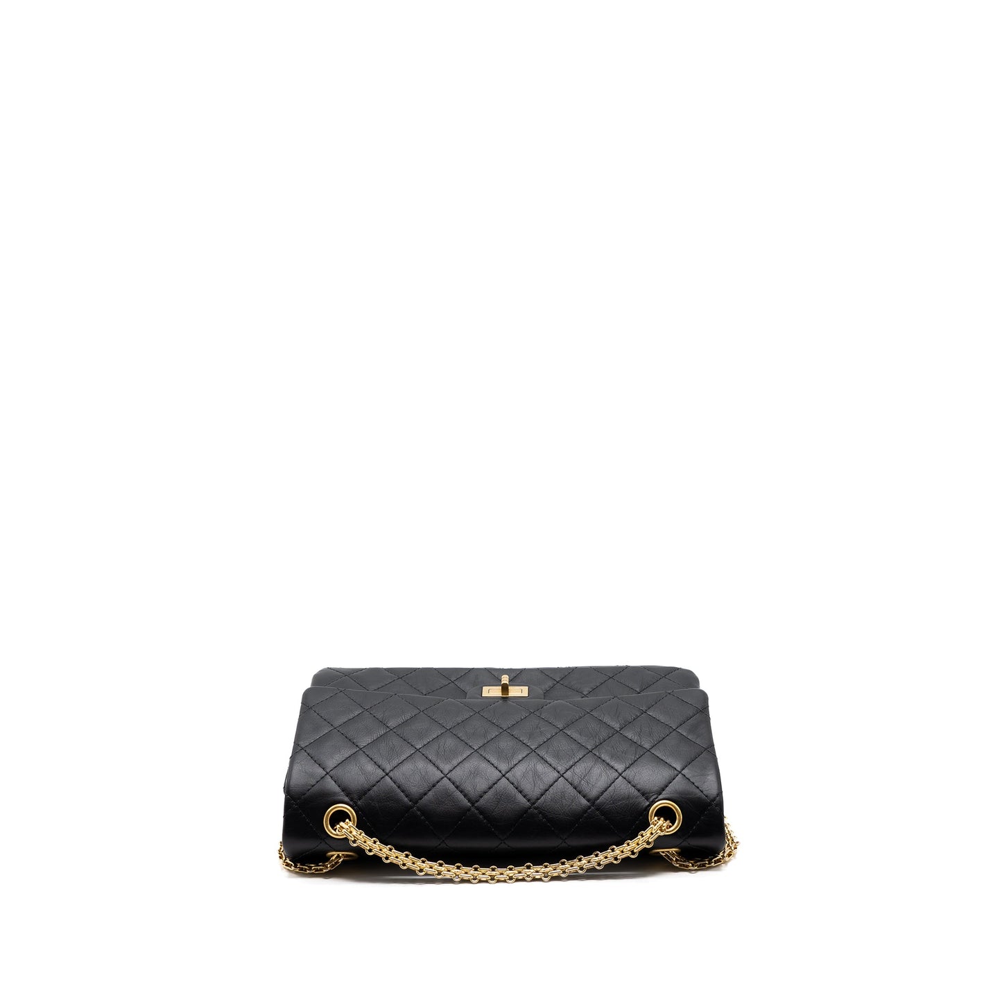 Chanel 2.55 226 Reissue Flap bag aged calfskin black GHW