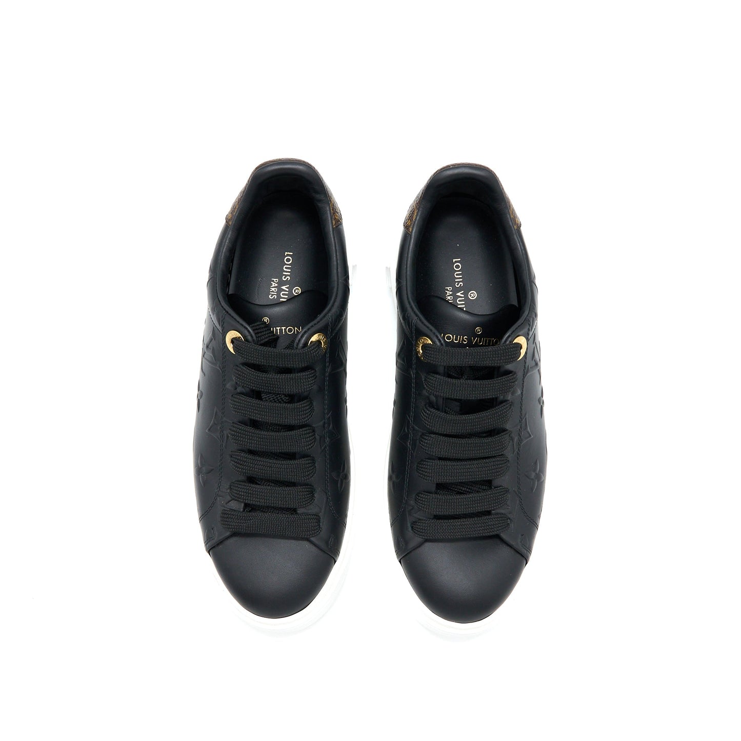 Louis Vuitton Size 35 Frontrow Sneakers Black