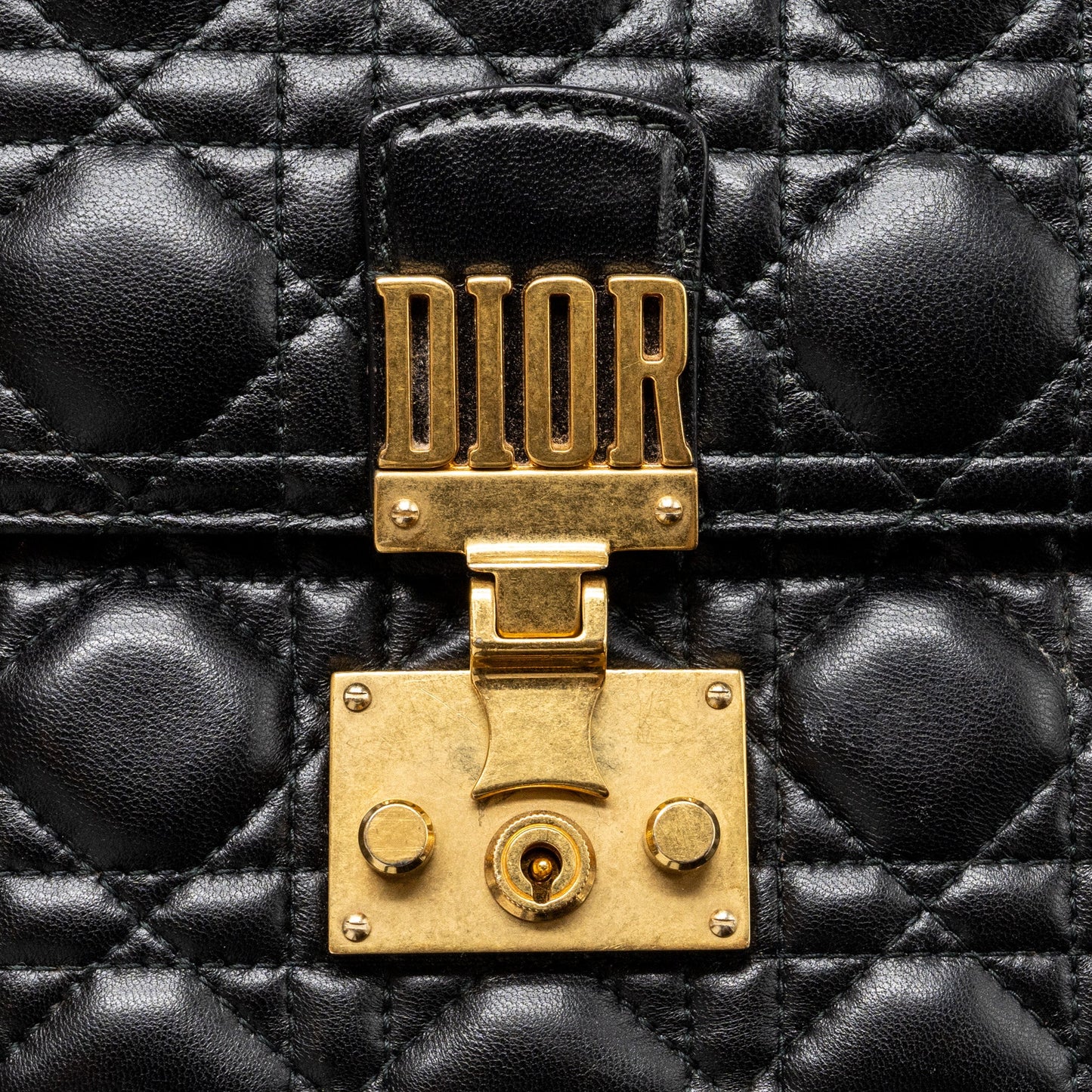 Dior Addict Flap Bag lambskin black GHW
