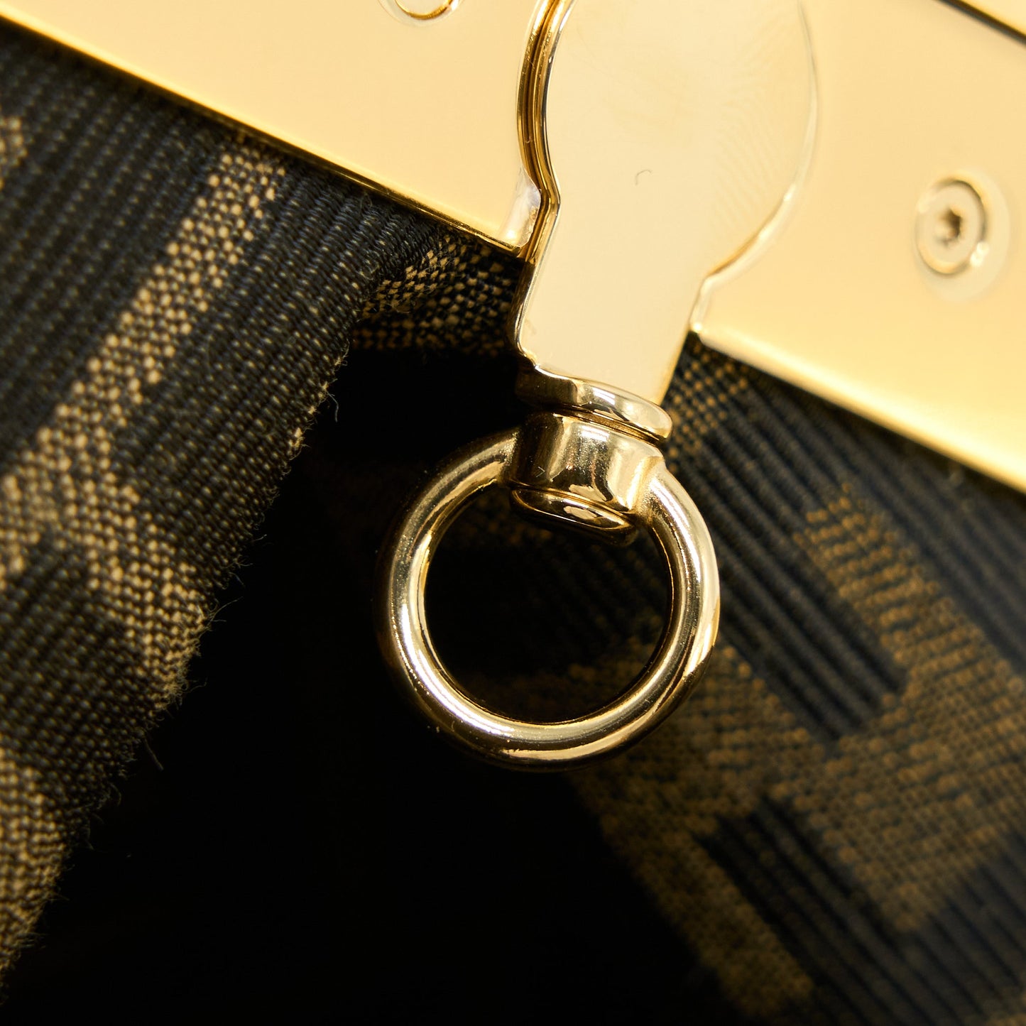 Fendi First Medium Lambskin Mint Green GHW