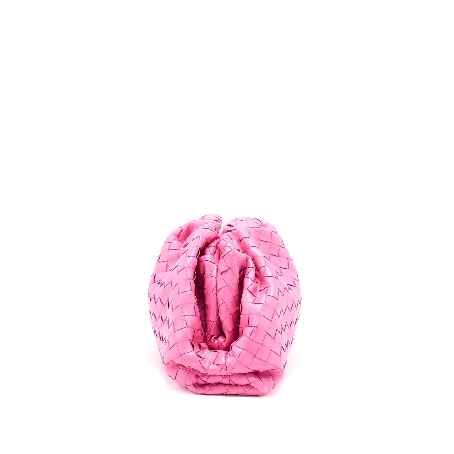 Bottega Veneta Clutch Interccato Pink