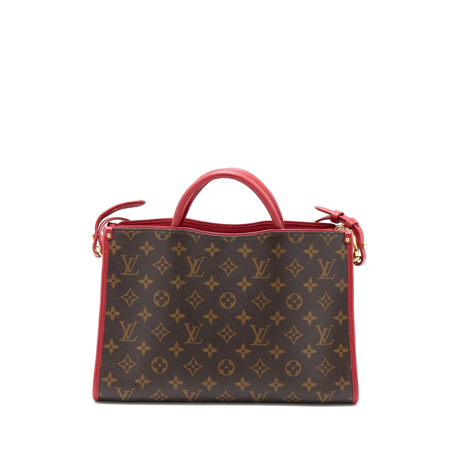 Louis Vuitton Popincourt PM Bag Monogram Canvas/Cerise GHW