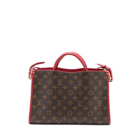 Louis Vuitton Popincourt PM Bag Monogram Canvas/Cerise GHW