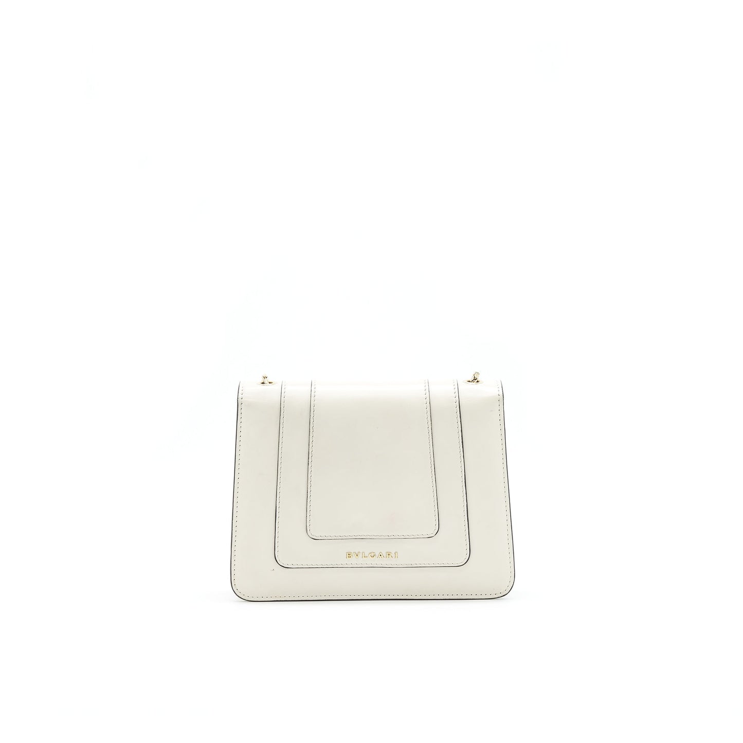 Bvlgari Serpenti Forever Crossbody Bag White LGHW