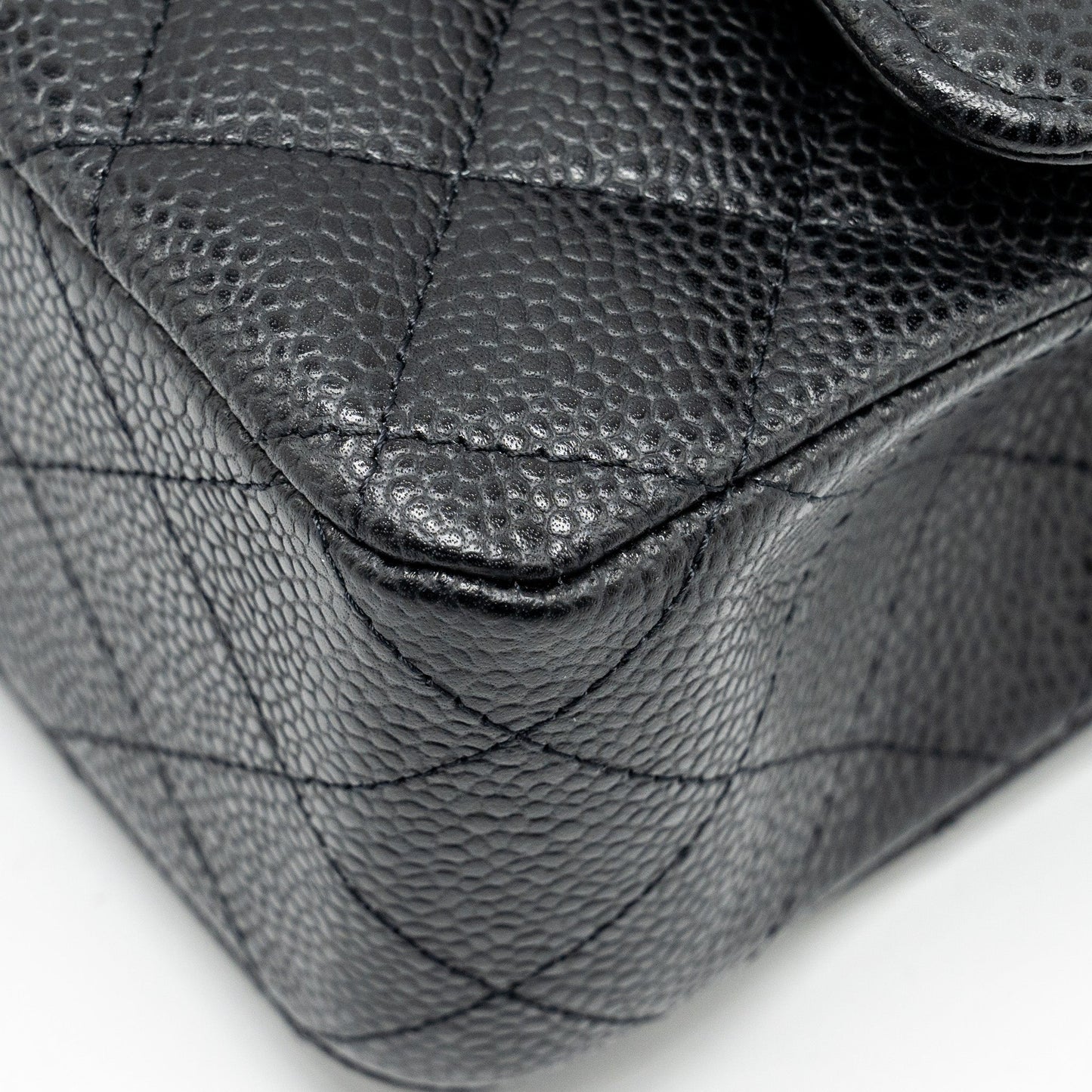 Chanel Medium Classic Double Flap Bag Caviar Black GHW