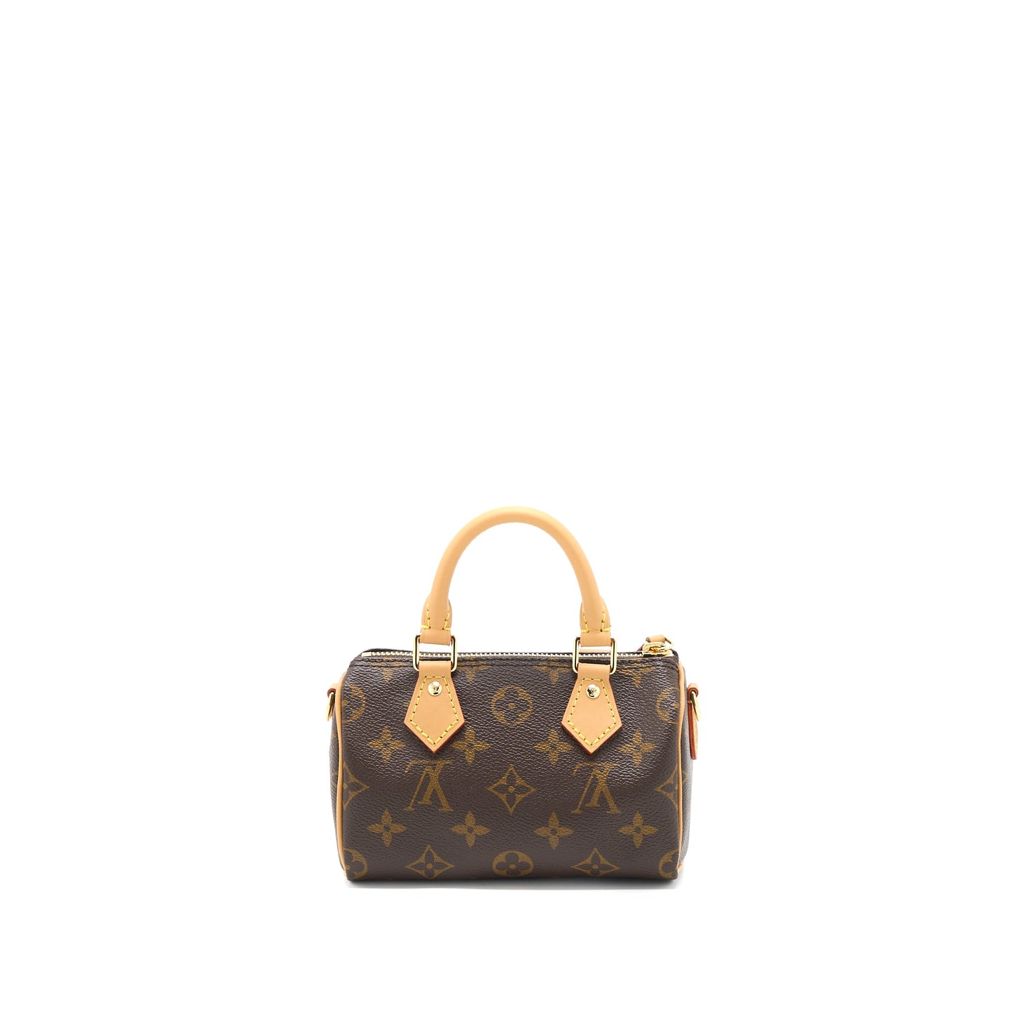 Louis Vuitton Nano Speedy Monogram Canvas GHW (New Version)