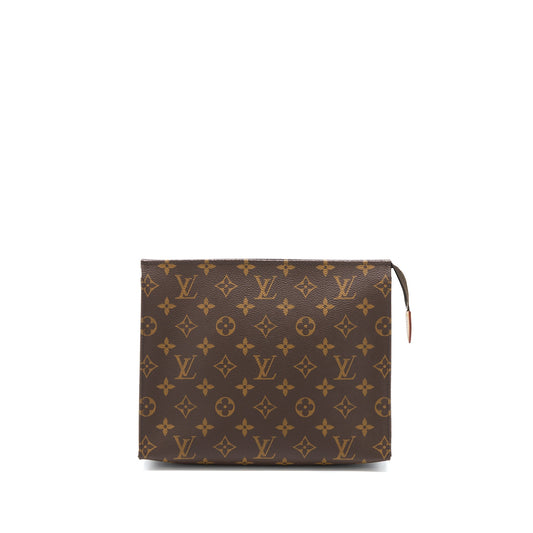 Louis Vuitton Toiletry Pochette 26 Monogram Canvas GHW