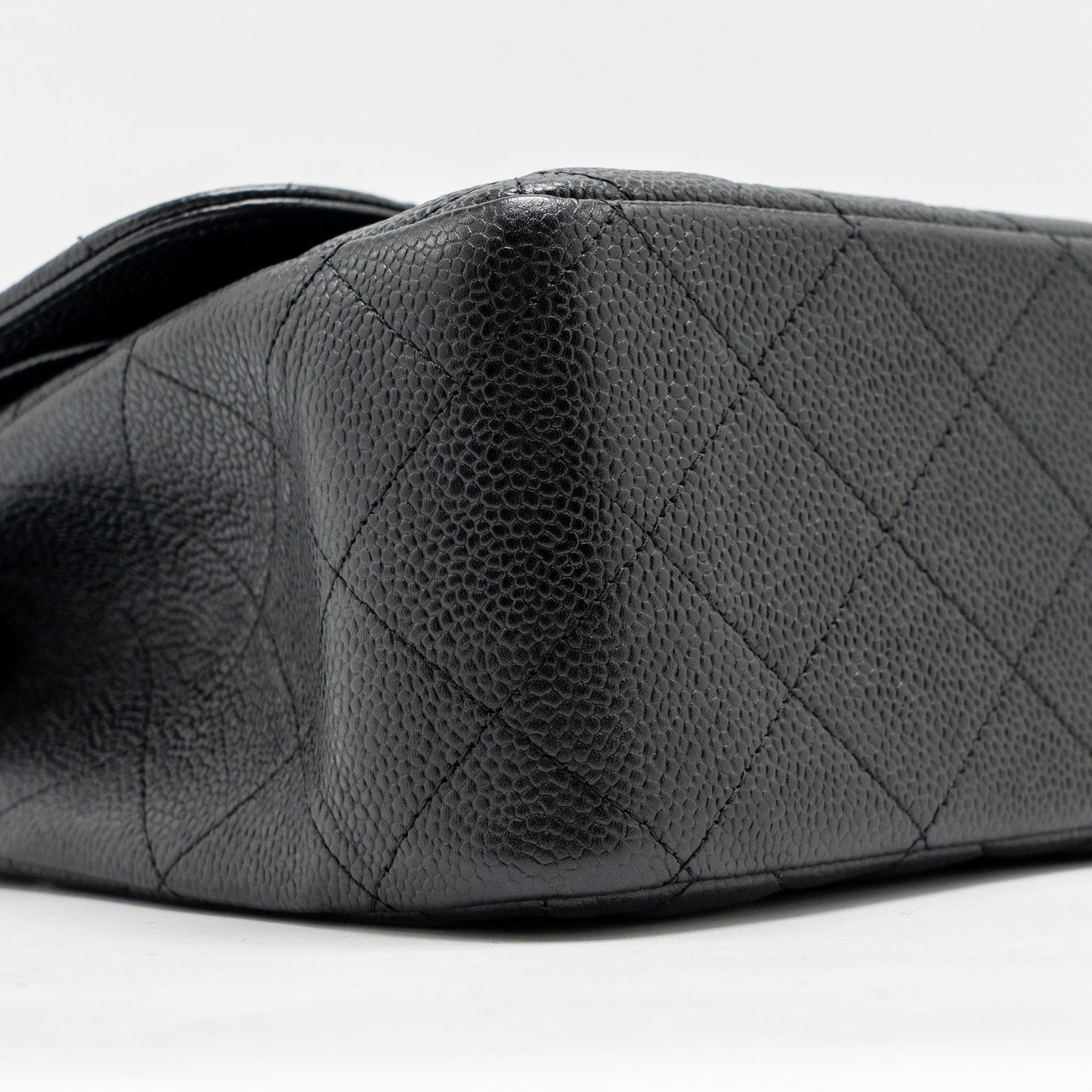 Chanel Jumbo Classic Double Flap BAG Caviar Black SHW