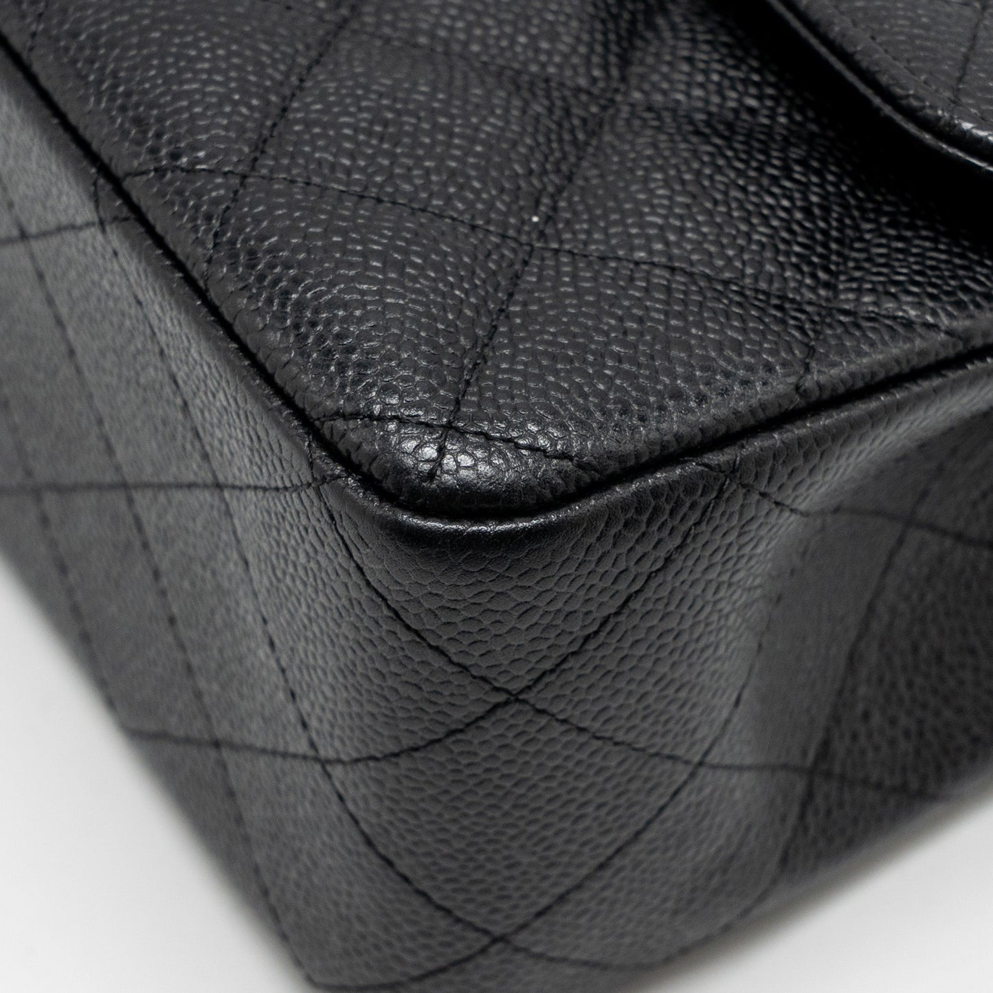 Chanel Jumbo Classic Double Flap BAG Caviar Black SHW