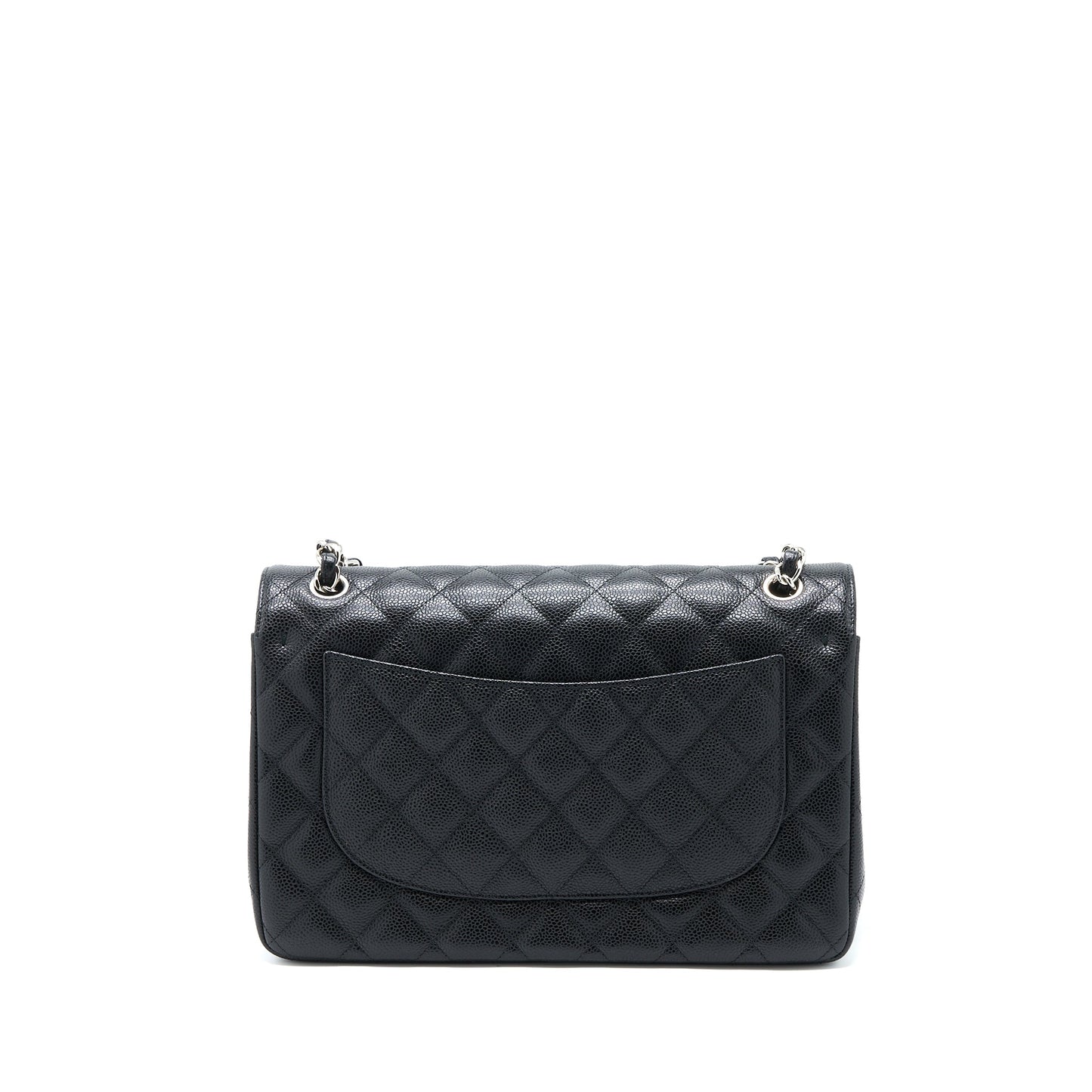 Chanel Jumbo Classic Double Flap Bag Caviar Black SHW