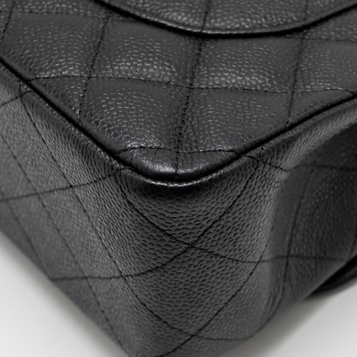 Chanel Jumbo Classic Double Flap BAG Caviar Black SHW