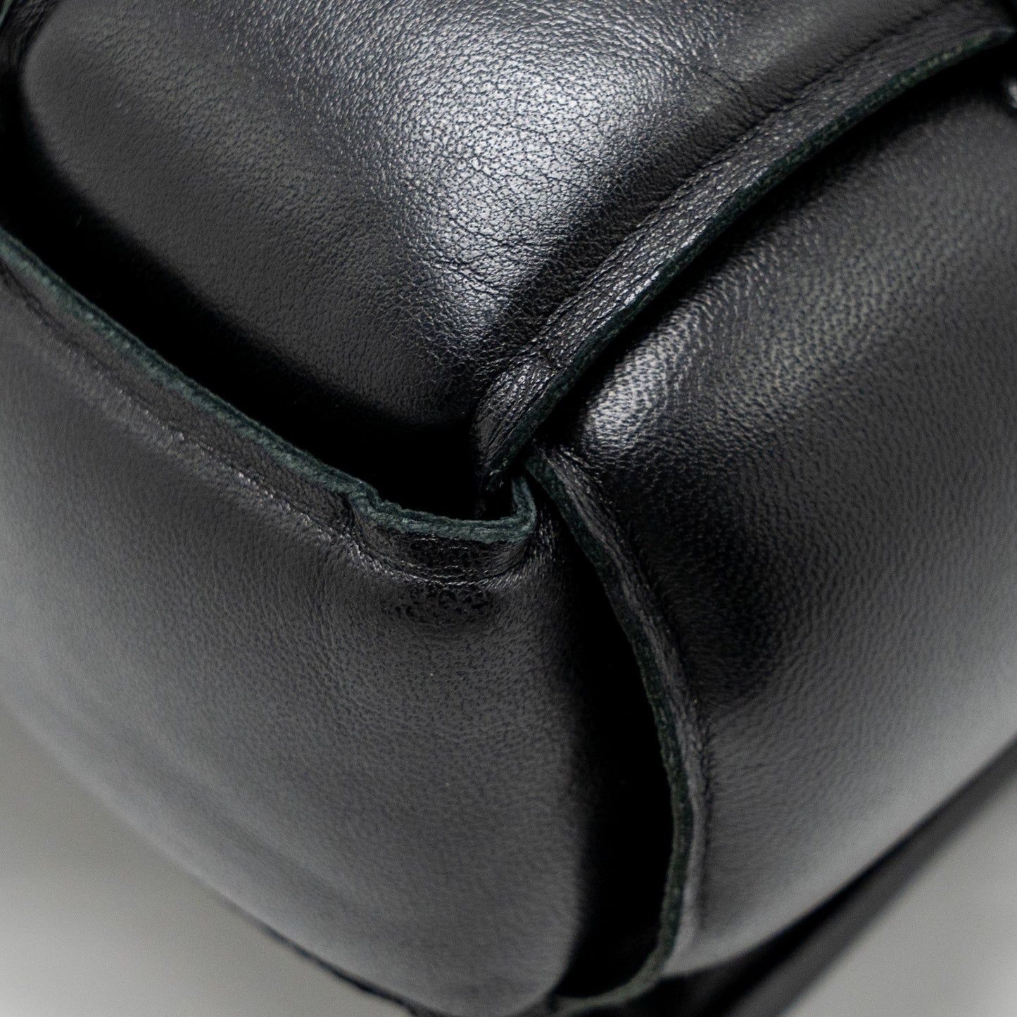 Bottega Veneta Padded Cassette Lambskin Black SHW