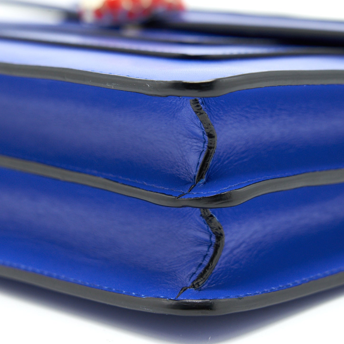 BVLGARI Serpenti Forever Shoulder Bag in Blue GHW