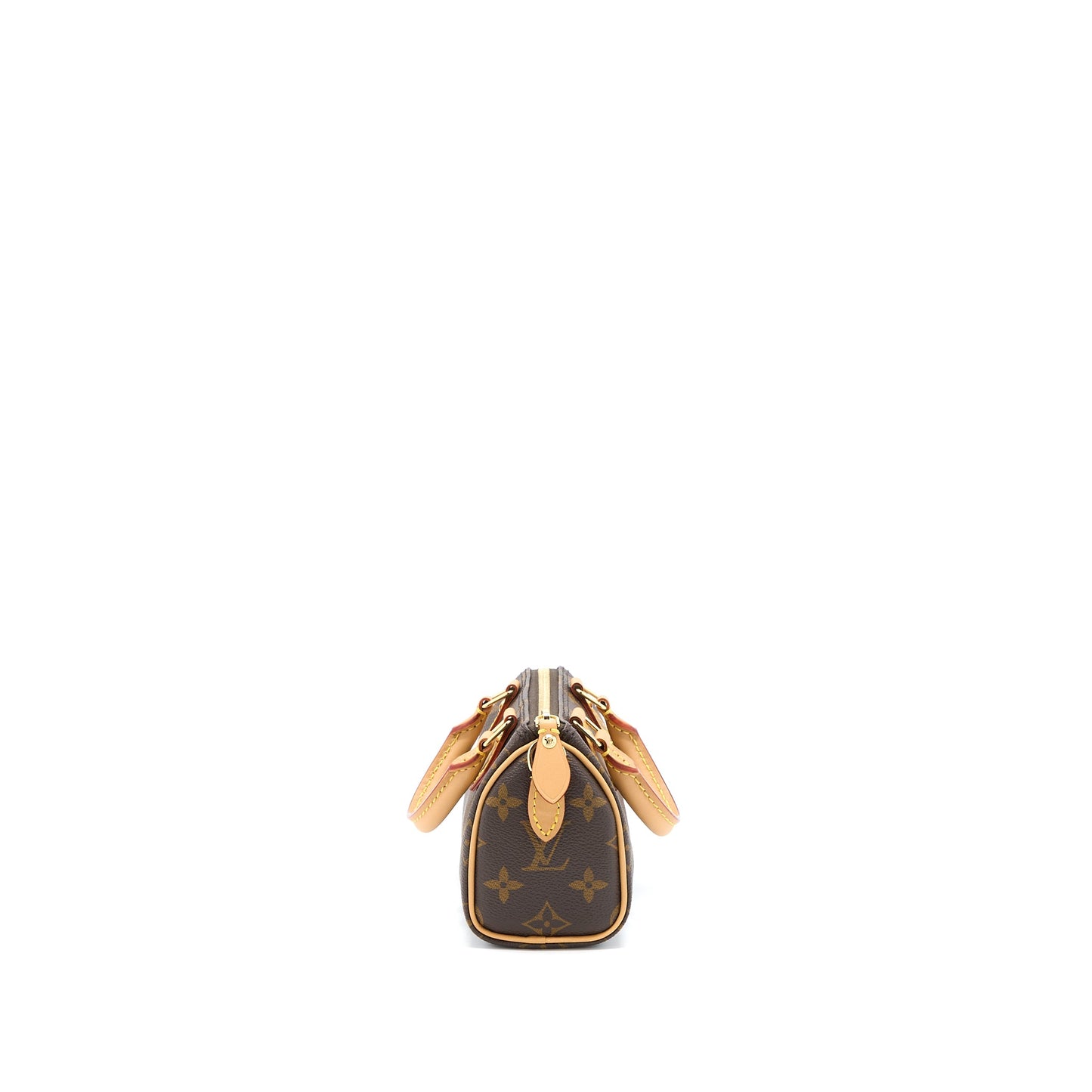 Louis Vuitton Nano Speedy Monogram Canvas GHW (New Version)