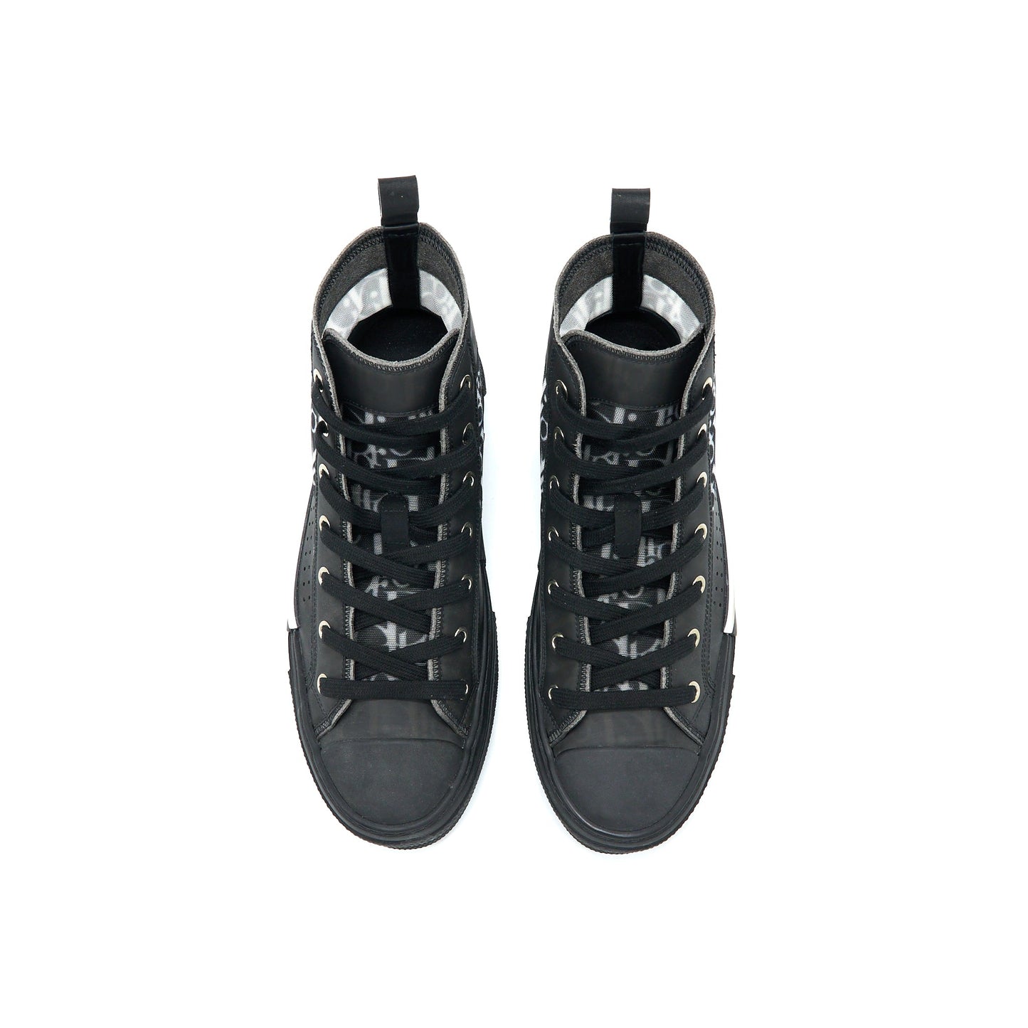 Dior Size 39 High-Top Sneaker Black/Multicolour