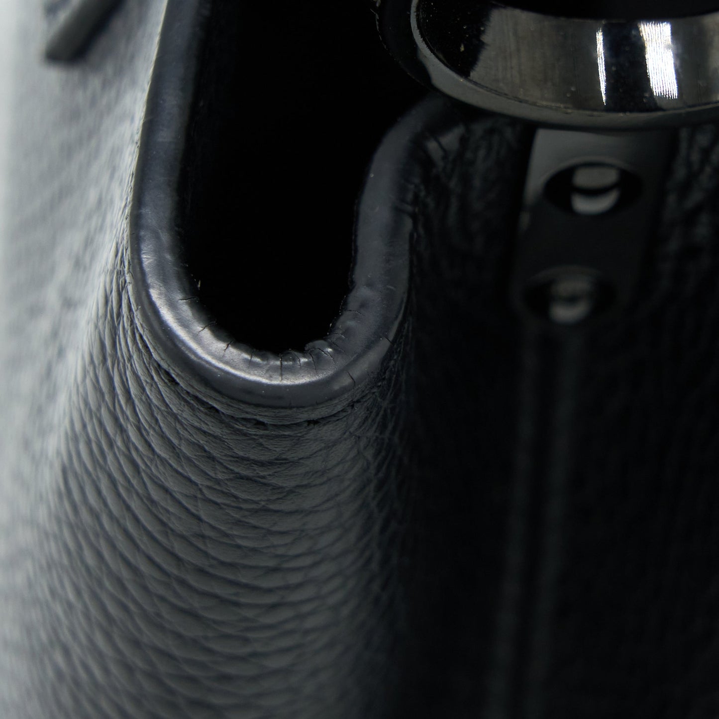 Louis Vuitton Capucines BB Taurillon So Black with Black Hardware
