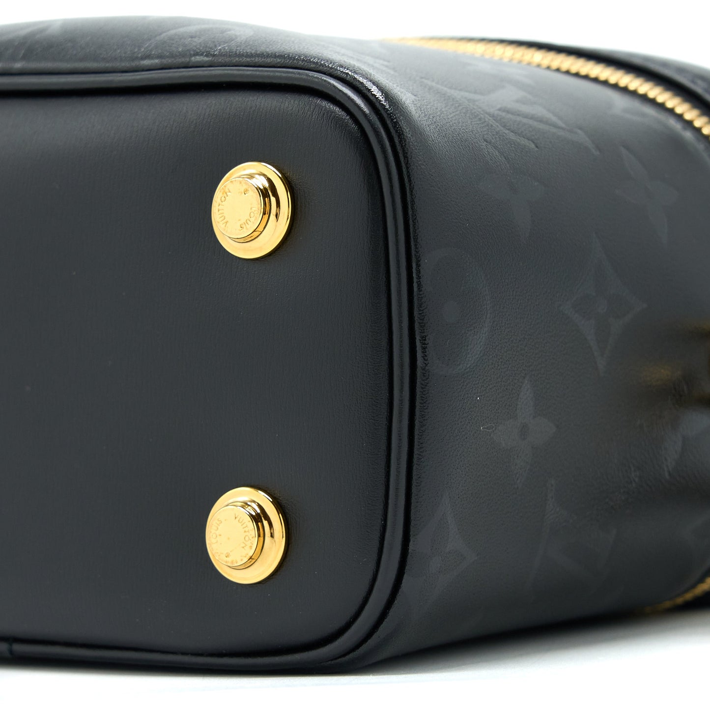 Louis Vuitton Vanity PM Monogram Lambskin Black GHW