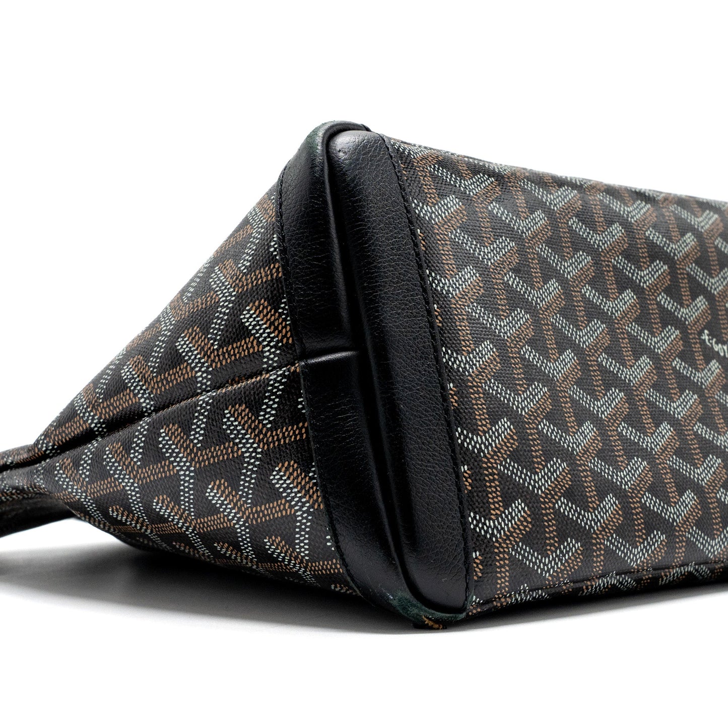 Goyard Artois PM tote bag canvas/ leather black shw
