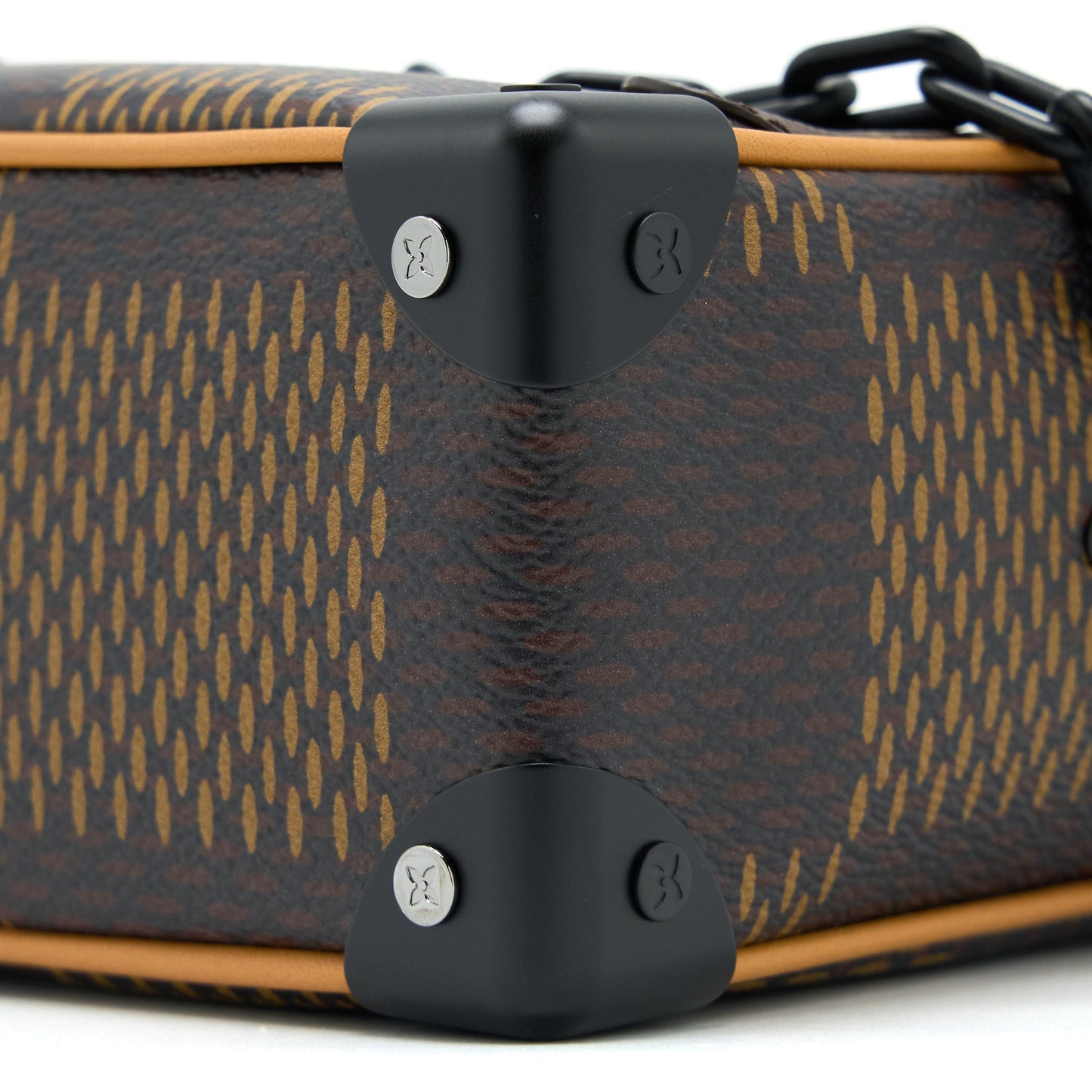 Louis Vuitton X Nigo Mini Soft Trunk Damier Ebene Matte Black Hardware