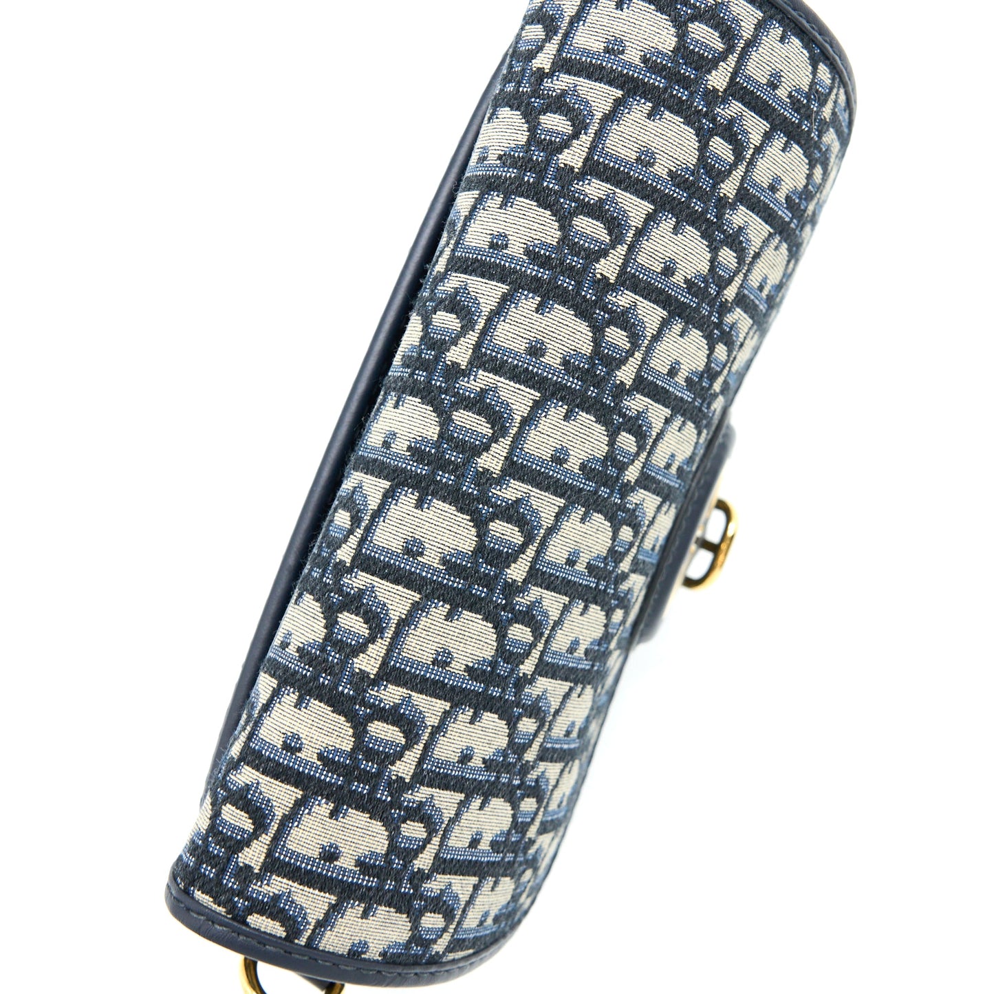 Dior Medium Bobby Bag Blue Dior Oblique Jacquard GHW