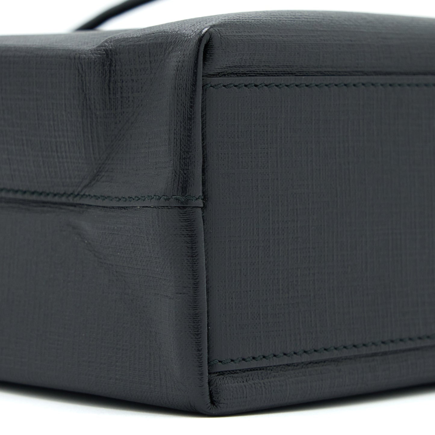 Balenciaga Top Handle Shopping Tote Bag Calfskin Black SHW