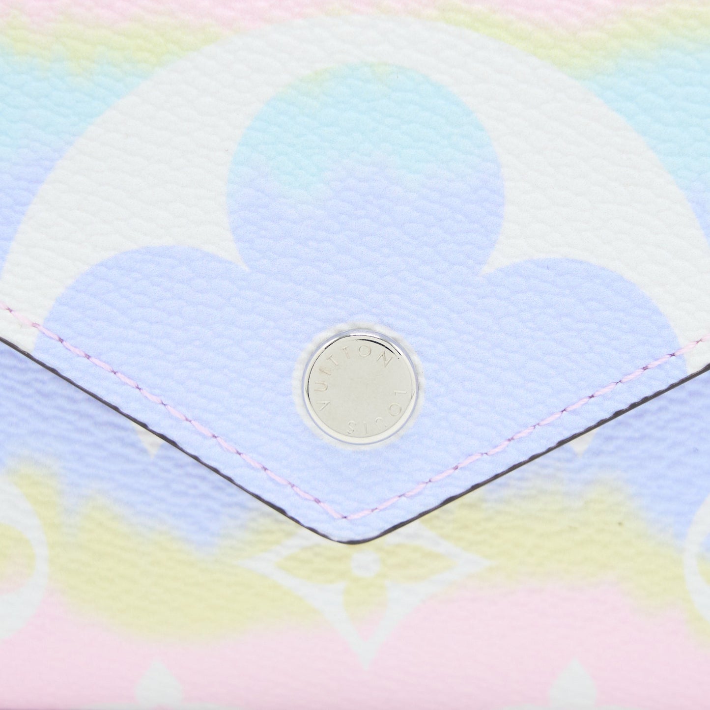 Louis Vuitton Escale Victorine Wallet Pink Multicolour SHW