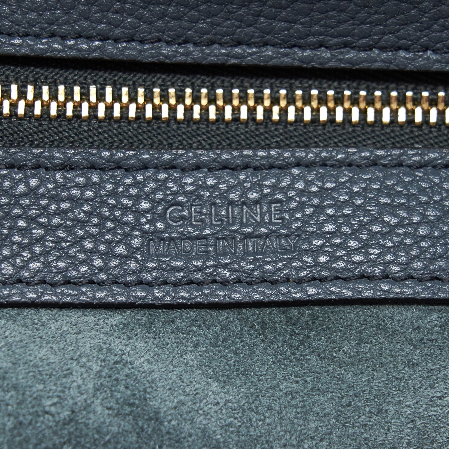 Celine Cabas Phantom Grained Calfskin