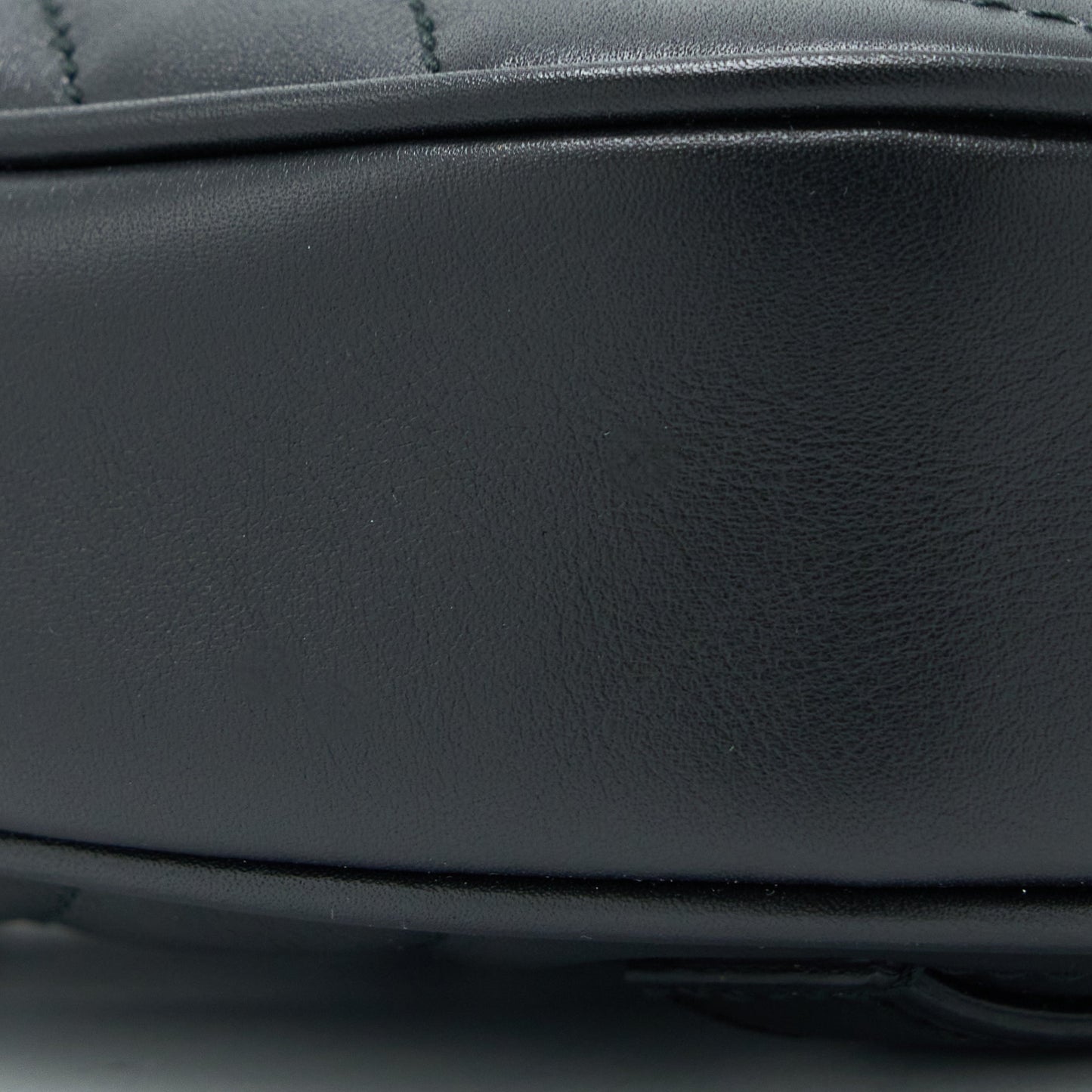 Gucci Marmont Round Belt Bag Black GHW