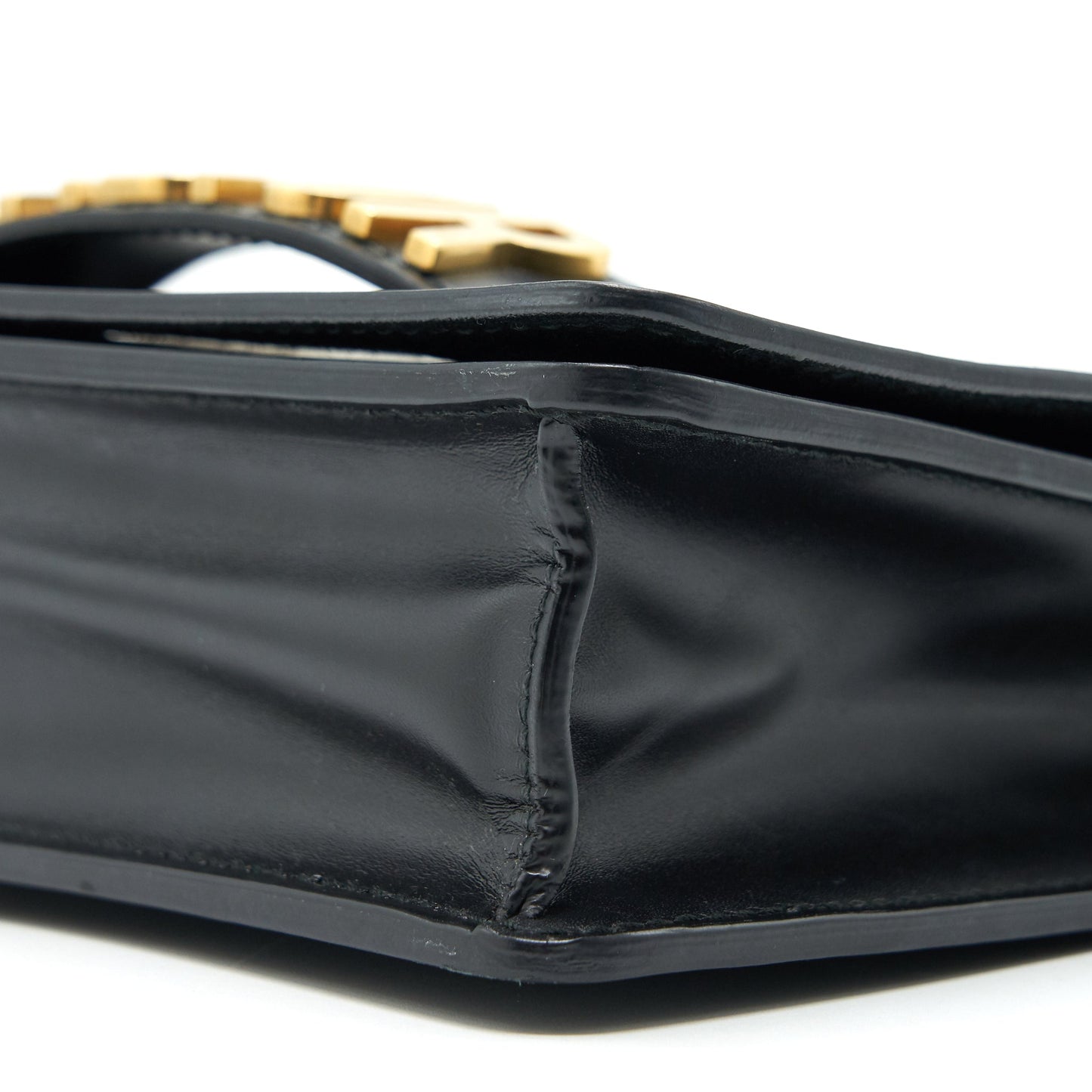 Dior Jadior Flap Bag / Clutch with Chain Black GHW