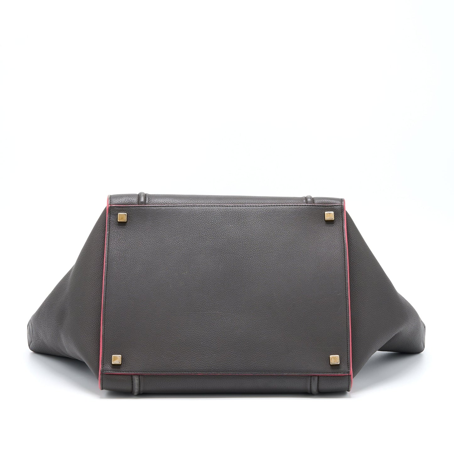 Celine Large Phantom Luggage Bag Calfskin Dark Grey/Pink