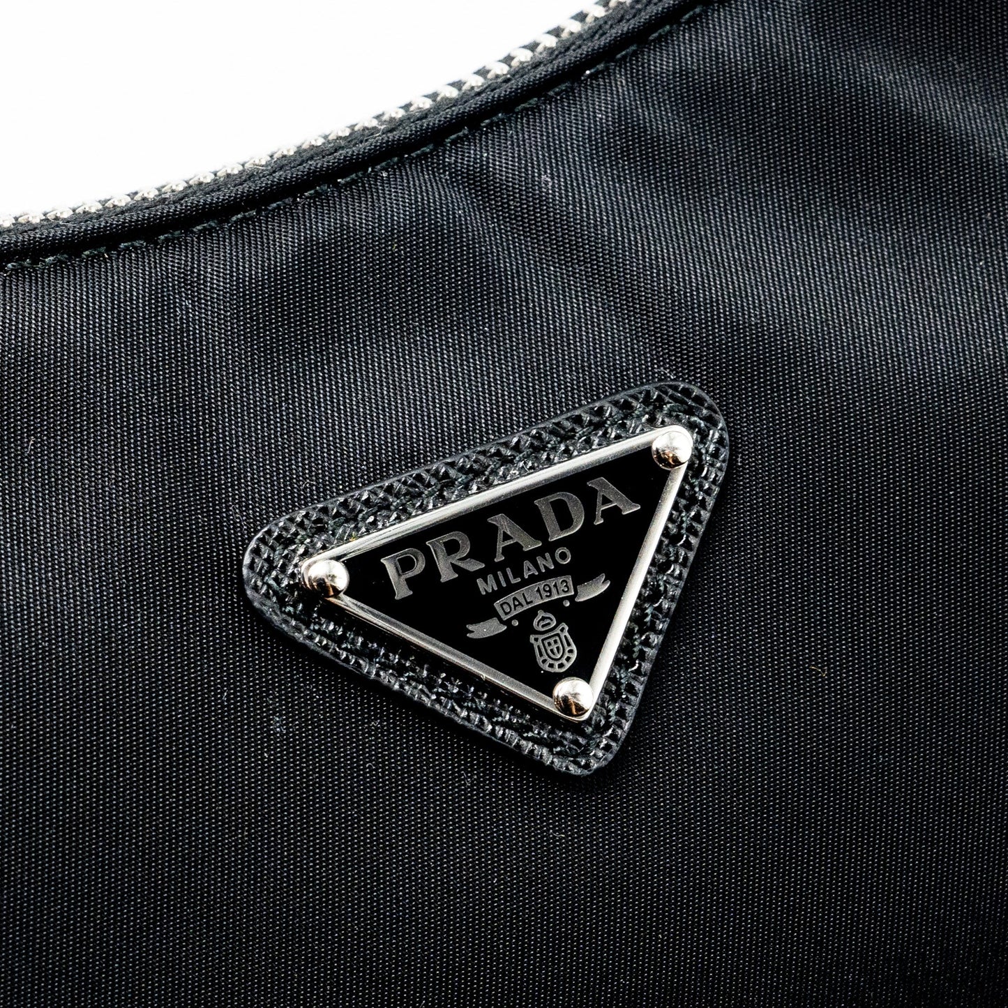Prada Re-edition 2005 Re-nylon Mini Bag Black SHW