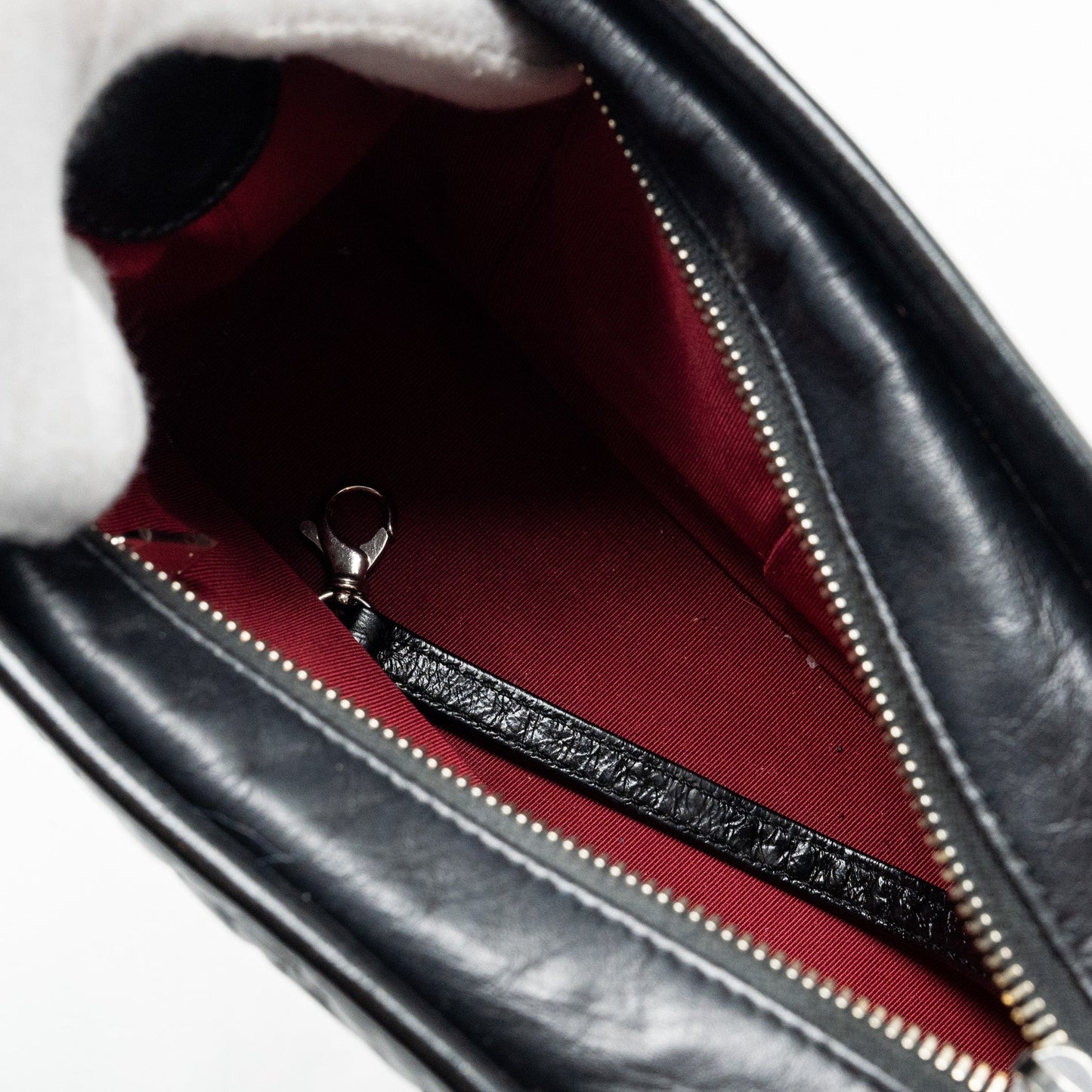 Chanel Small Gabrielle Hobo Bag Aged Calfskin Black Multicolour Hardware