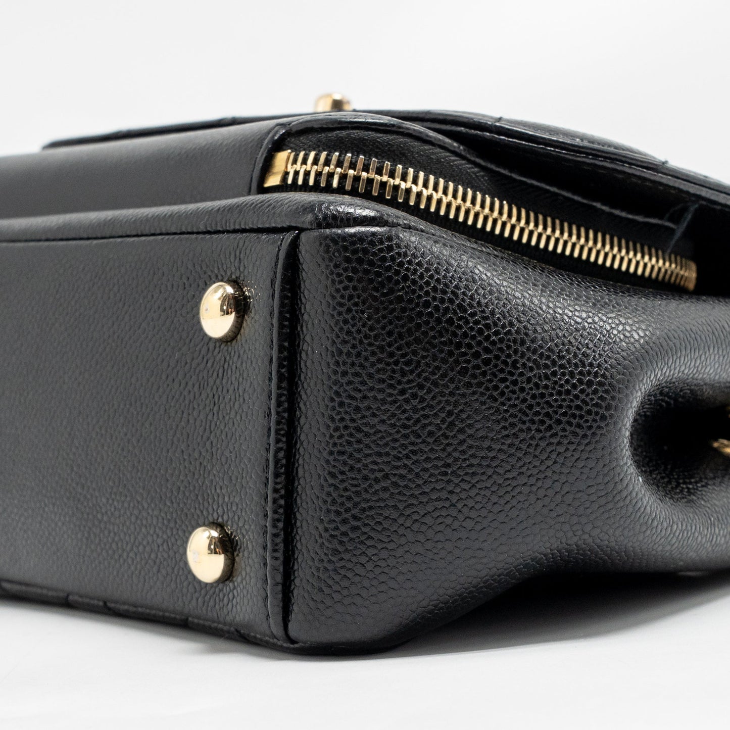 Chanel Small Business Affinity Caviar Black LGHW