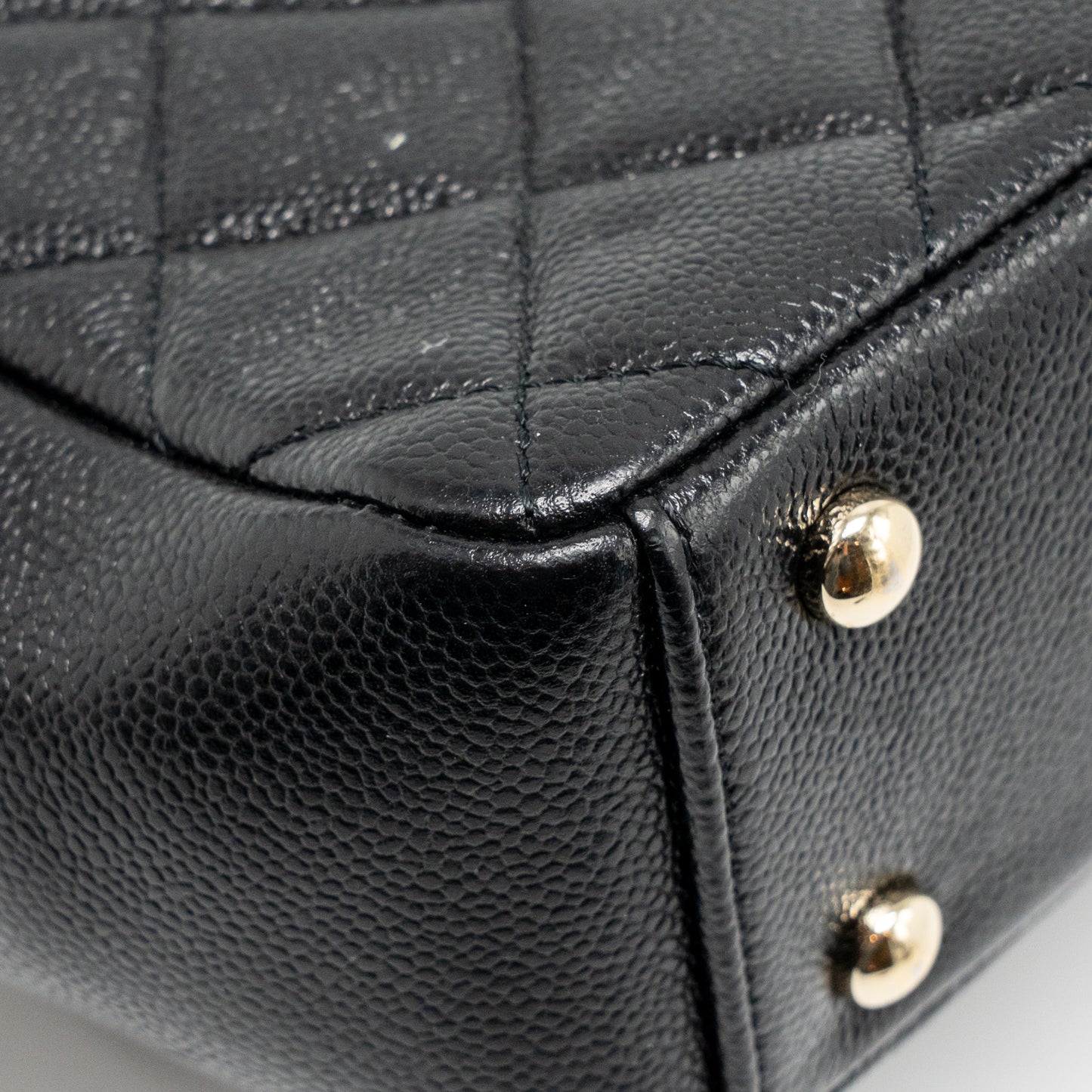 Chanel Small Business Affinity Caviar Black LGHW