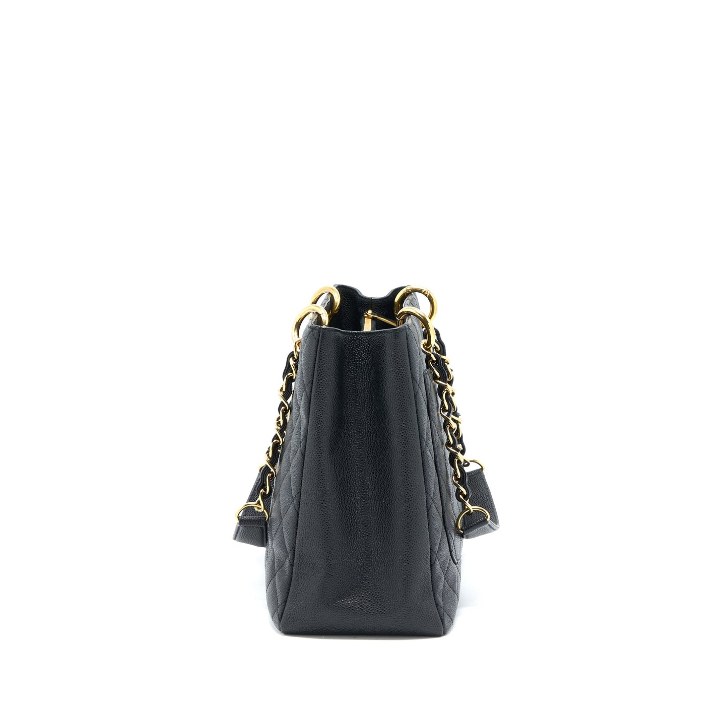 Chanel Grand Shopping Tote Bag Caviar Black GHW