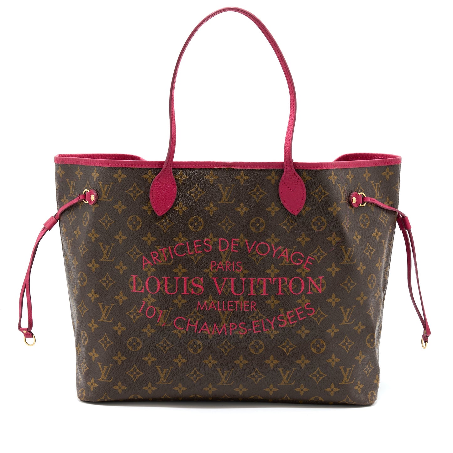 Louis Vuitton Neverfull GM Articles De Voyage Monogram Canvas GHW