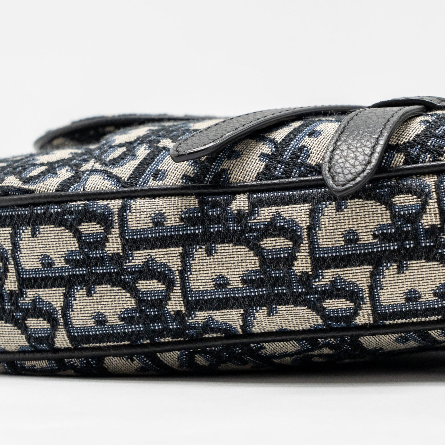Dior Homme Saddle Bag Oblique Jacquard Multicoloured Hardware
