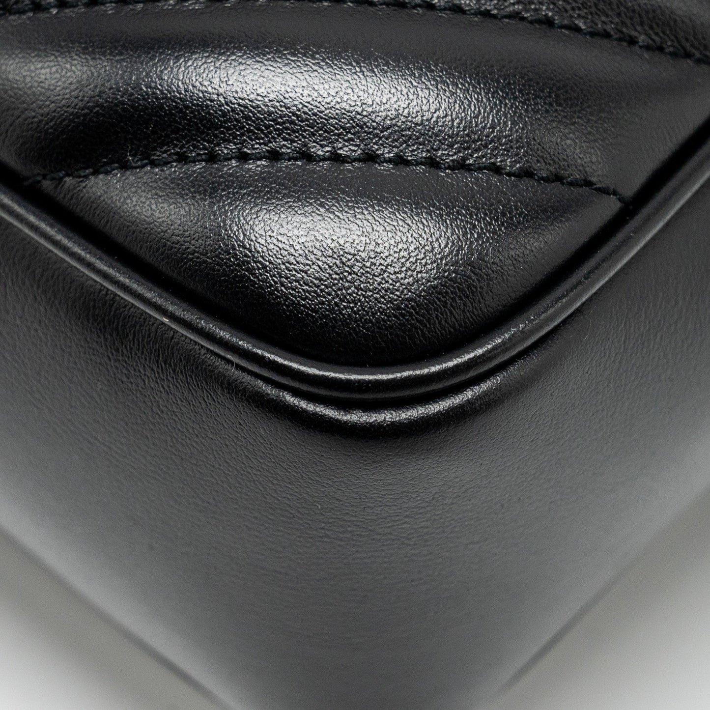 Saint Laurent Lou Camera Bag calfskin black ruthenium SHW