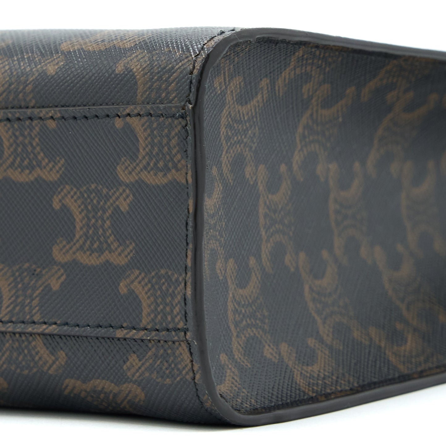 Celine Vertical Cabas Triomphe Canvas GHW