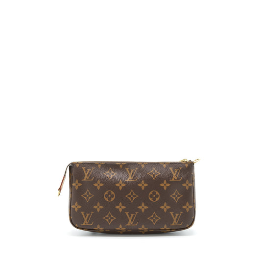 Louis Vuitton Pochette Accessories Monogram Canvas GHW