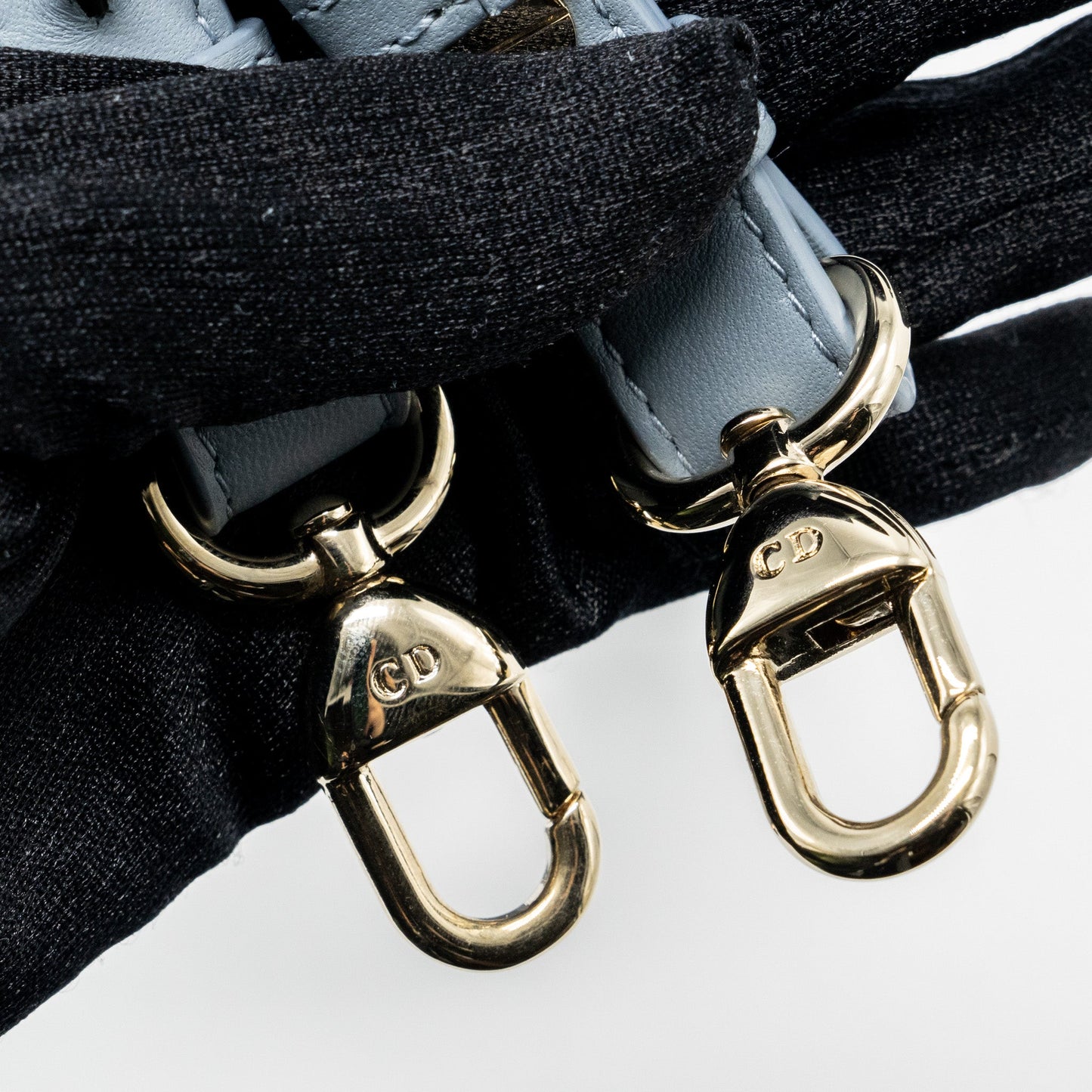 Dior My ABC Small Lady Dior Lambskin Light Blue LGHW