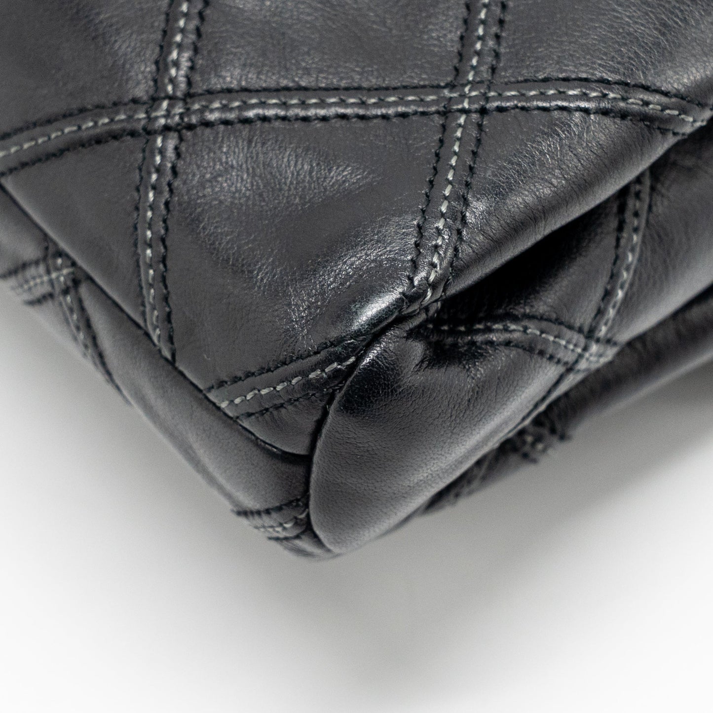 Chanel Thin City Flap Bag Calfskin Black GHW