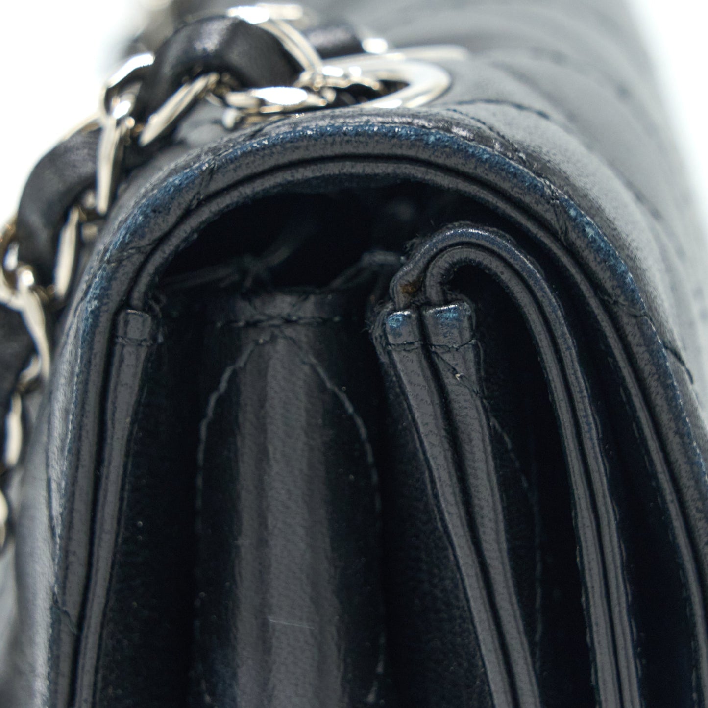 Chanel Quilted Flap Bag Lambskin Black SHW